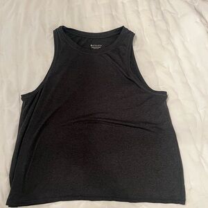 Athleta Charcoal Sleeveless Top